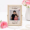 Buy Personalized Raksha Bandhan Memory Gold Metal Frame