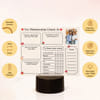 Gift Personalized Relationship Check-In LED Lamp