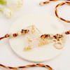Personalized Resin Initial Rakhi Online