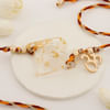 Personalized Resin Initial Rakhi Online