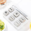Buy Personalized Reusable Ice Cube And Glass Combo
