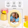 Gift Personalized Romantic Memories Scalloped Photo Frame