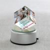 Gift Personalized Rotating Crystal Cube for Friends - Boys