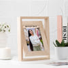 Personalized Rotating Wooden Photo Frame