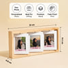 Gift Personalized Rotating Wooden Photo Frame For Her