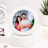 Shop Personalized Round Anniversary Photo Frame
