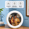 Buy Personalized Round Frame & Money Plant Diwali Combo
