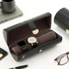 Personalized Round Watch Organizer - Black Online