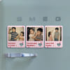Personalized Same DNA Photo Fridge Magnet Trio for Rakhi
