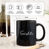 Gift Personalized Sarcasm Leo Black Coffee Mug