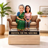 Personalized Sasu Maa Caricature Stand