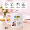 Gift Personalized Search Style Sister Photo Mug