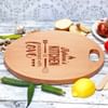 Gift Personalized Seasoned with Love Chopping Board