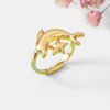 Gift Personalized Shimmering Dolphin Necklace Set