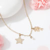 Buy Personalized Shimmering Dolphin Necklace Set