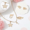 Personalized Shimmering Dolphin Necklace Set Online