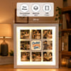 Gift Personalized Sibling Duo LED Frame For Rakhi