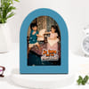 Buy Personalized Sibling Forever Blue Photo Frame