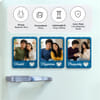 Gift Personalized Sibling Fridge Magnet for Rakhi