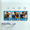 Personalized Sibling Fridge Magnet for Rakhi