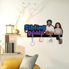 Gift Personalized Sibling Goals Key Holder