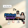 Buy Personalized Sibling Goals Key Holder