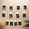 Personalized Sibling Memories LED Photo String