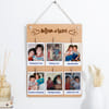 Personalized Sibling Memories Wooden Polaroid Board