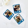 Buy Personalized Sibling Photo Fridge Magnet Trio for Rakhi