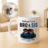 Personalized Sibling Prime Bro & Sis Coffee Mug