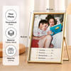 Gift Personalized Sibling Report Card Photo Frame for Rakhi