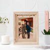Shop Personalized Sibling Rotating Photo Frame for Rakhi