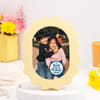 Shop Personalized Sibling Scalloped Photo Frame for Rakhi