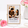 Buy Personalized Siblings Gold Finish Frame for Rakhi