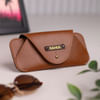Personalized Signature Sunglasses Case - Tan Online