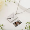 Personalized Silver Love Envelope Pendant For Mom Online