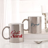 Buy Personalized Silver Mug Duo for Boyfriend's Day
