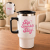 Personalized Sip Sparkle Slay Travel Mug