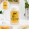 Personalized Sister By Blood Frosted Cat Beer Mug For Rakhi