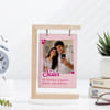 Buy Personalized Sister Photo Wooden Frame for Rakhi