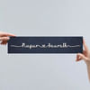 Personalized Sleek 3D Nameplate - Dark Navy Blue Online