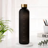 Shop Personalized Sleek Matte Black Bottle