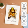Gift Personalized Sleepy Lion Notebook