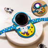 Gift Personalized Space Explorer Rakhi and Mug Gift Hamper