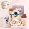 Personalized Space Explorer Rakhi and Mug Gift Hamper