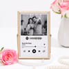 Gift Personalized Spotify Couple Photo Frame for Husband