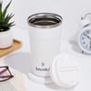 Buy Personalized Stainless Steel White Tumbler - 510 ML