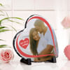 Gift Personalized Stone Heart And Metal Candles Valentine's Day Combo