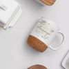 Shop Personalized Stylish Cork Base Ceramic Mug