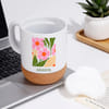 Gift Personalized Stylish Cork Base Ceramic Mug